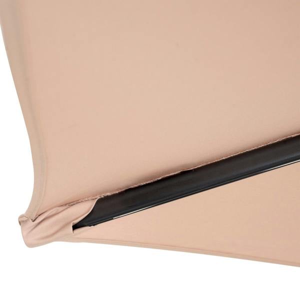 Jardi Cantilever Parasol 3m With Full Fan Base – Beige