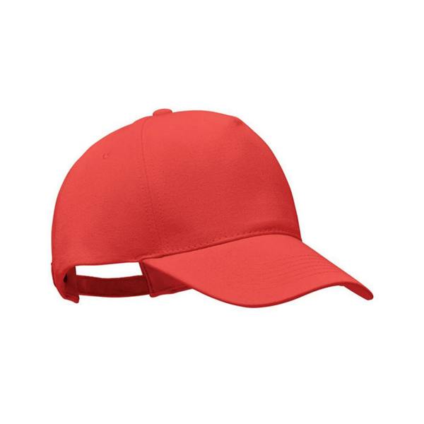 MidOcean Bicca Organic Cotton Baseball Cap - Red - 