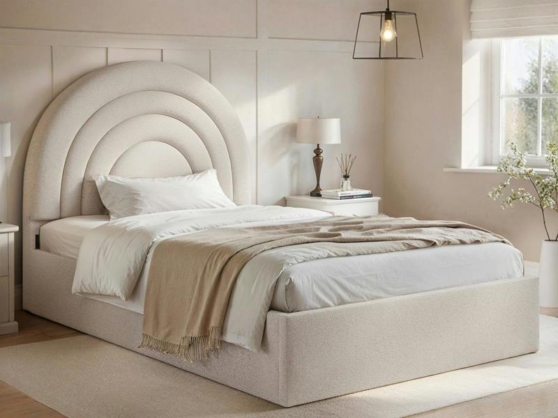 Ava Small Double Ottoman Bed