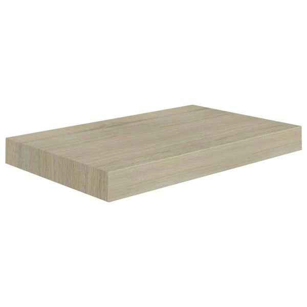 Berkfield Floating Wall Shelves 2 pcs Oak 40x23x3.8 cm MDF