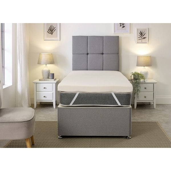 Starlight Beds European Double Memory Foam Mattress Topper - 2.5cm Thick