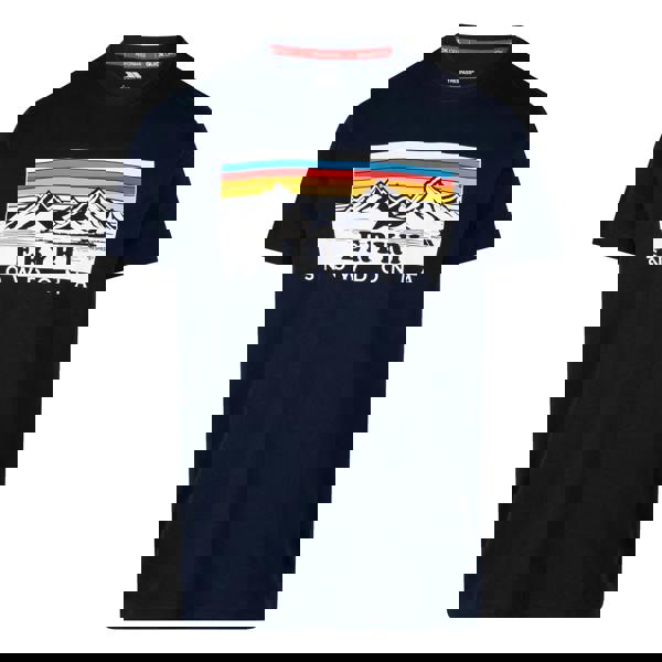 Trespass Mens Para Printed T-Shirt - Navy - 