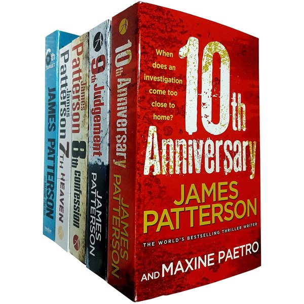 James Patterson Collection Women's Murder Club 6 to 10 5 Books Set