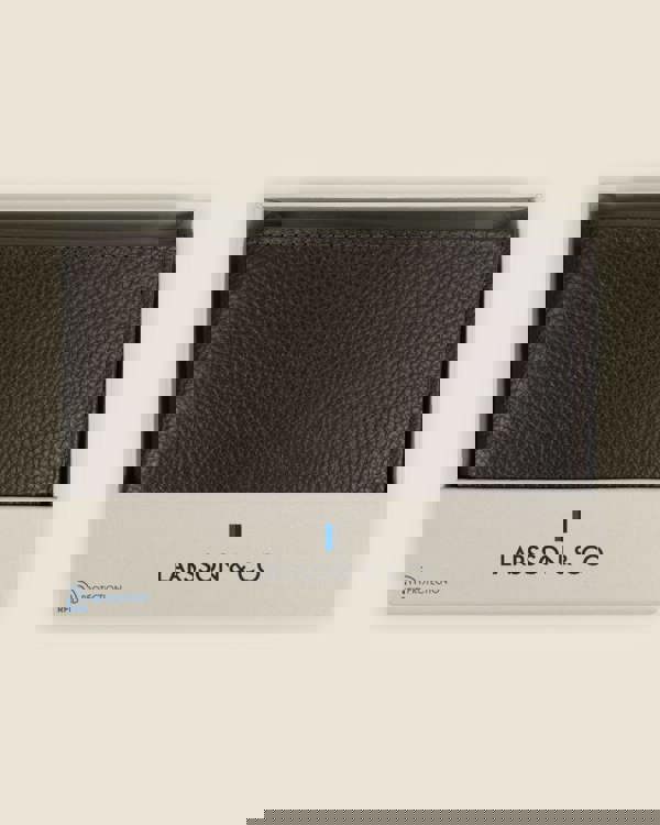 Larsson & Co Salo - Textured Leather Wallet