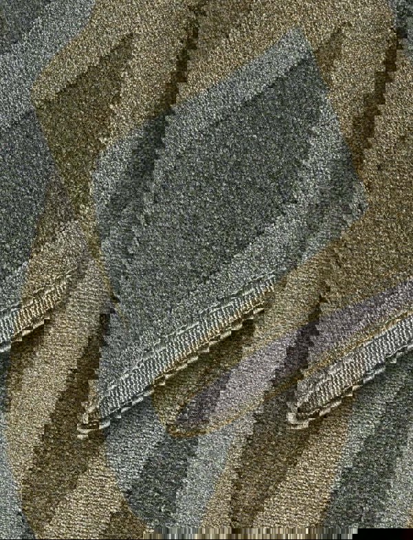 The Rugs Geometric Design Short Pile Rug - Modern Comfort