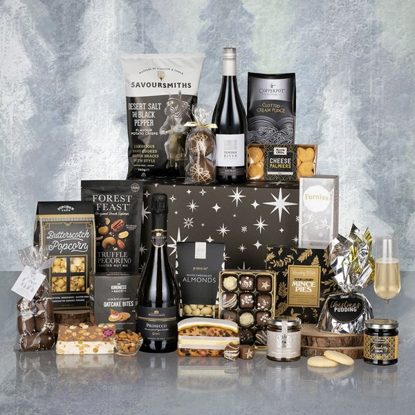 A Touch of Class Christmas Food and Prosecco Carton Gift
