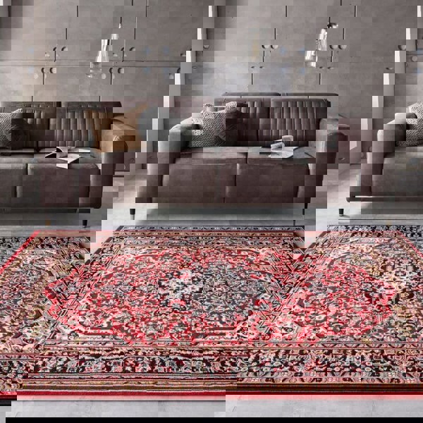 The Rugs Vintage Bordered Oriental Rug - Quality & Style