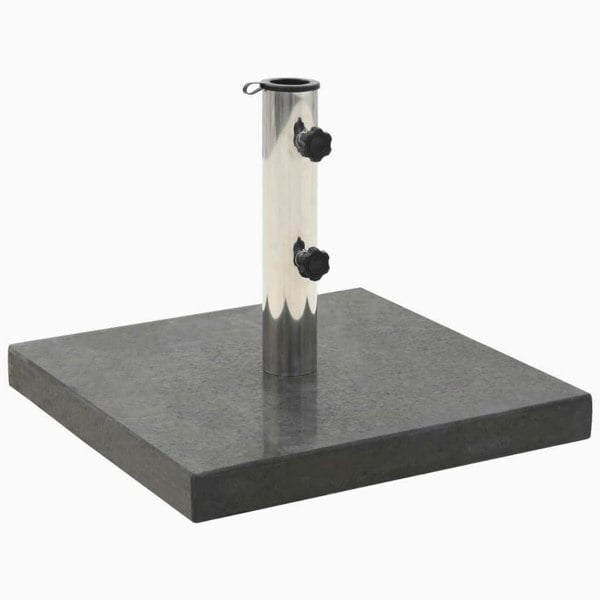 Berkfield Parasol Base Granite 28.5 kg Square Black