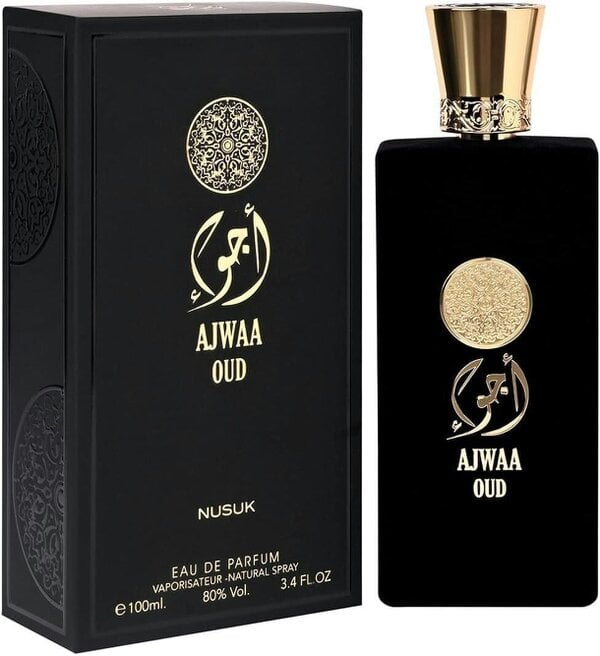 Nusuk Ajwaa Oud Black Eau de Parfum for Men
