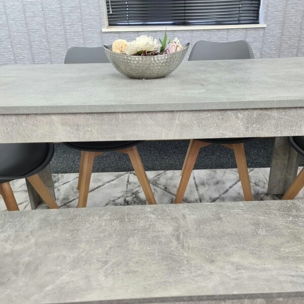 Kosy Koala Dining Table Set with 4 Chairs Dining Room and Kitchen table set of 4, and Bench
