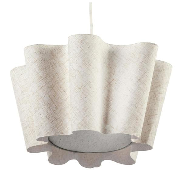 Modern Sculptural Pendant Light Shade with Layered Wave Silhouette Image 4
