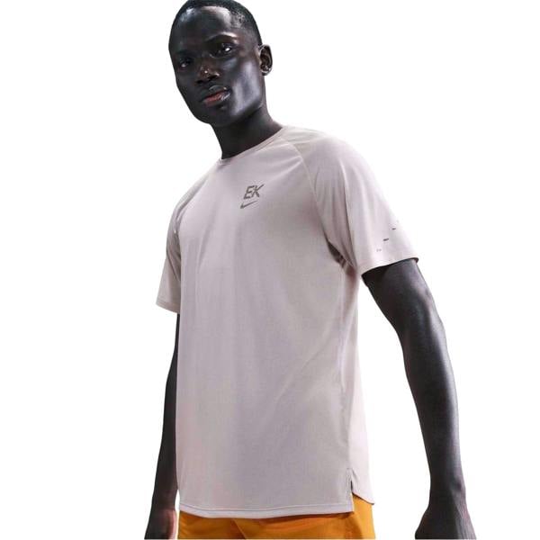 Nike Mens Back Print Jersey Crew Neck Raglan T-Shirt - White/Red - 
