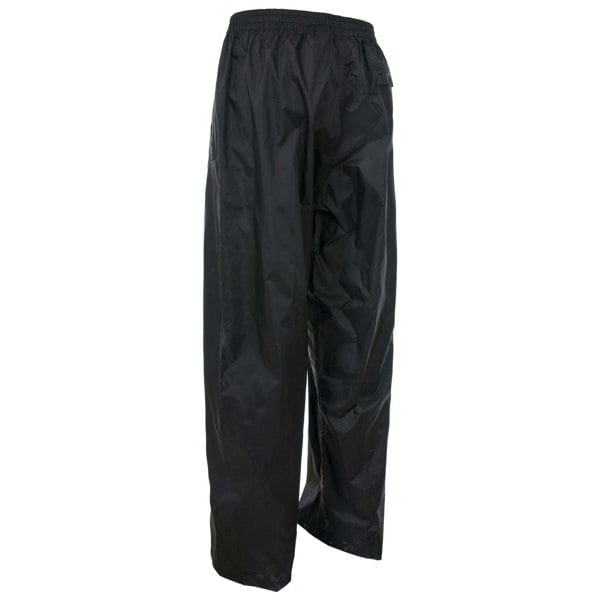 Trespass Adults Unisex Qikpac Overtrousers/Bottoms - Black