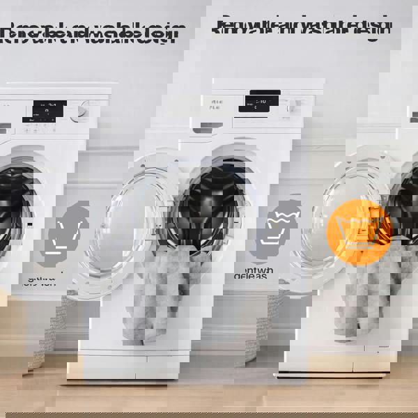 Skylos Cat Bed for Desk 360° Rotating Hammock Adjustable Height Plush Mesh Grey