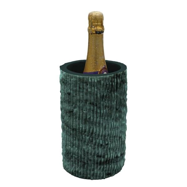 Culinary Concepts Chiselled Green Marble Tall Bottle Holder