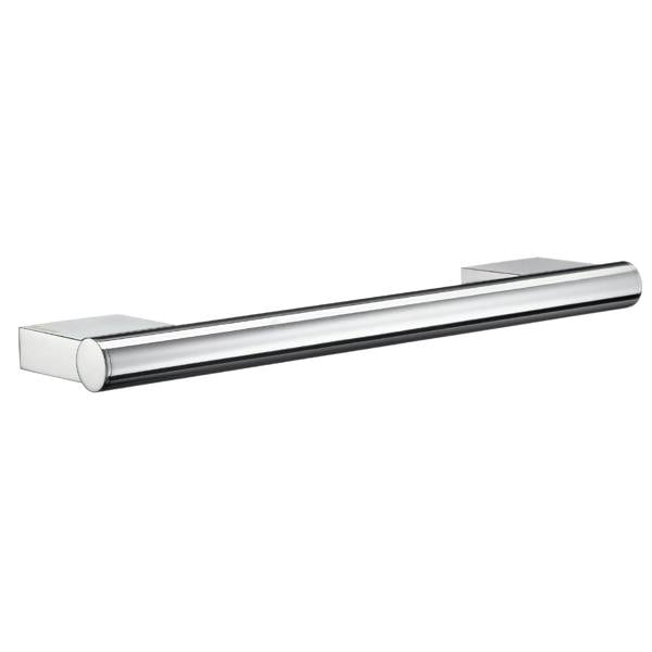 Polished chrome grab bar