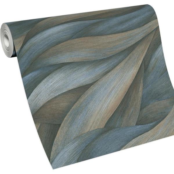 Erismann Leaf Waves Luxury Wallpaper