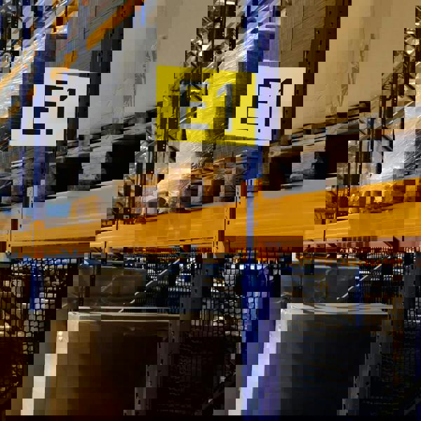 Durable Self-Adhesive Aisle Sign A4 Landscape| Warehouse Signage | 10 Pack