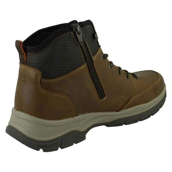 Rieker Mens Rieker-Tex Water Resistant Lace Up Ankle Boots 30230