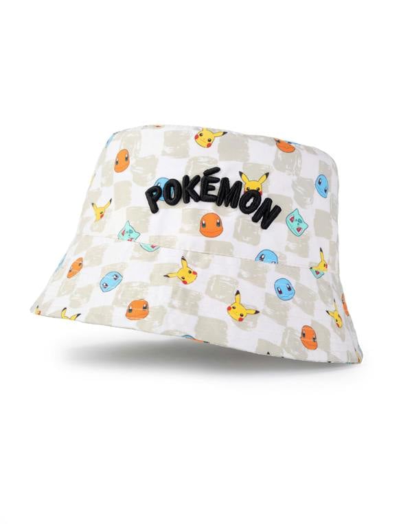 Pokemon Unisex Kids Multicoloured Multi Character Bucket Hat (One Size)