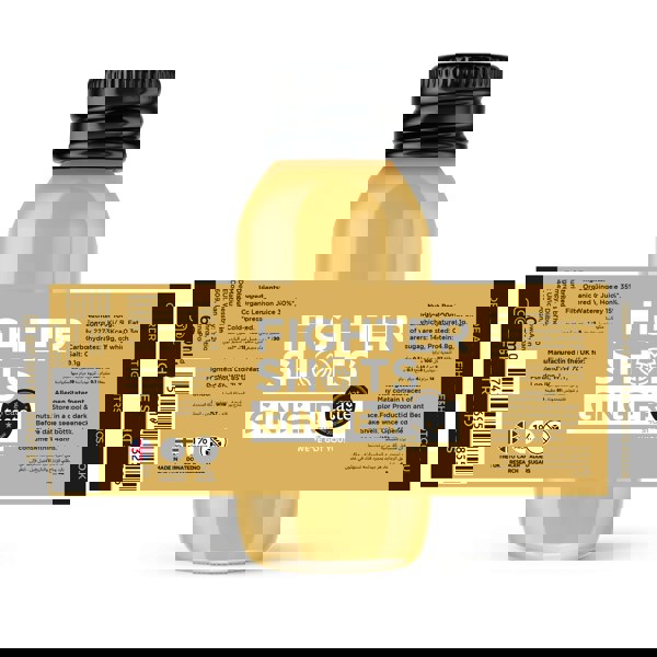 Fighter Shots Ginger -  27g organic cold pressed ginger in every bottle, 12 x 60ml