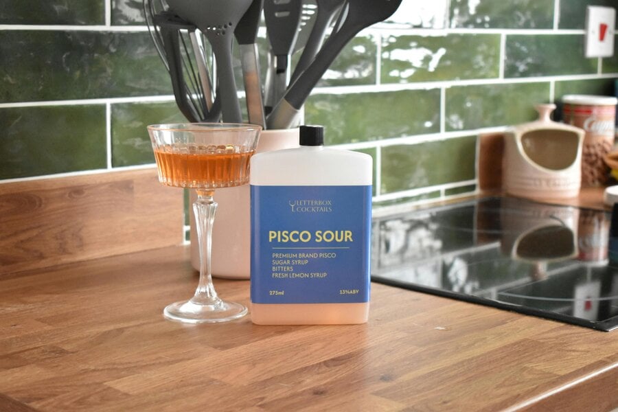 Letterbox Cocktails Pisco Sour – Premium Letterbox Cocktail | 100ml Mini Cocktail Gift