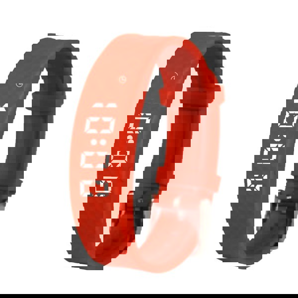 Pivotell Red Pivotell Vibratime: Vibrating Pill Reminder Alarm Watch - with up to 12 Daily Alarms - Rechargable (USB Charger Included)