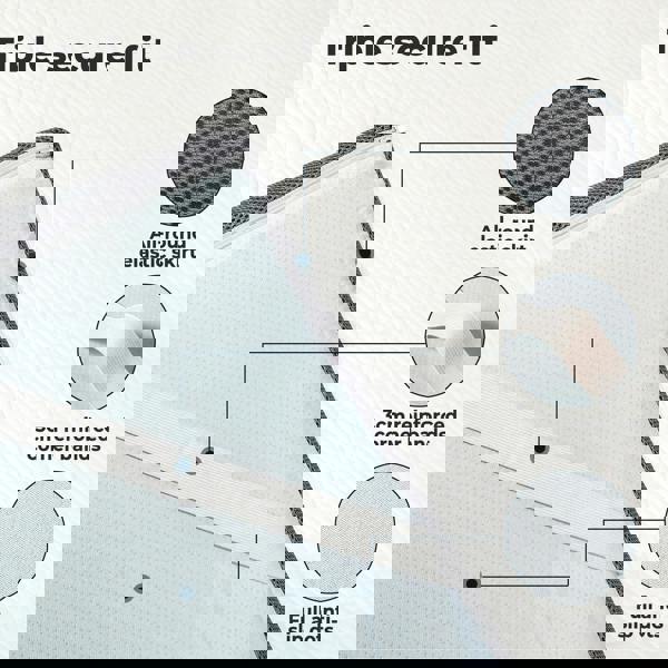 Lavio Double Mattress Topper Memory Foam Ergonomic Dual Layer Hotel Quality