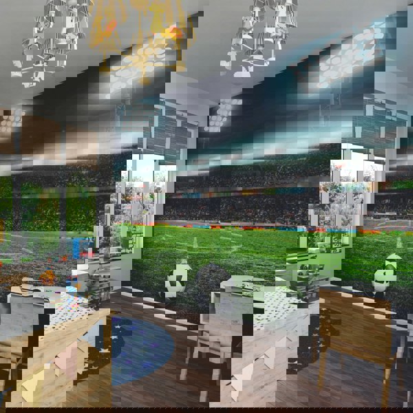 Origin Murals Football Stadium - Green