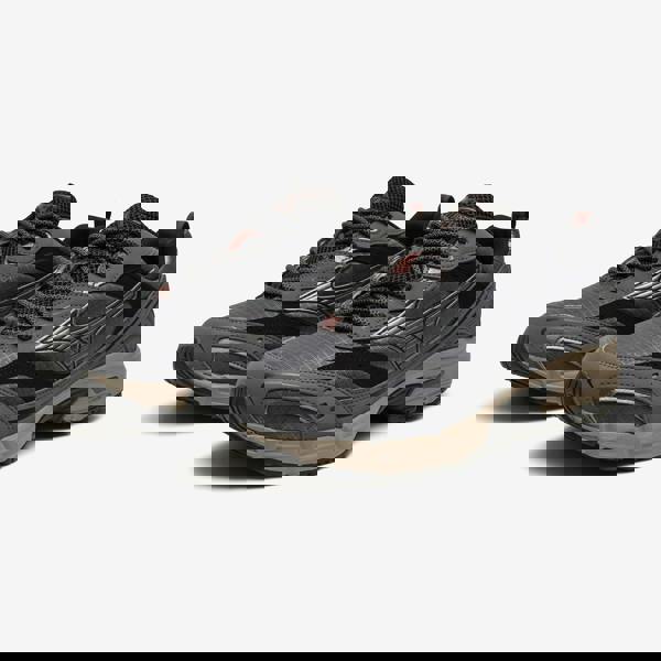 Mizuno Mens MXR Colour Block Trainers - Iron Gate/Silver/Syrah - 