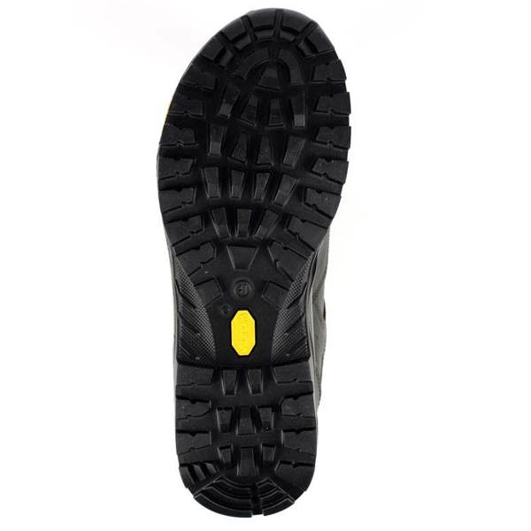 Brown leather lace-up Grisport Eskdale Walking Shoe with Vibram sole unit for good grip and traction