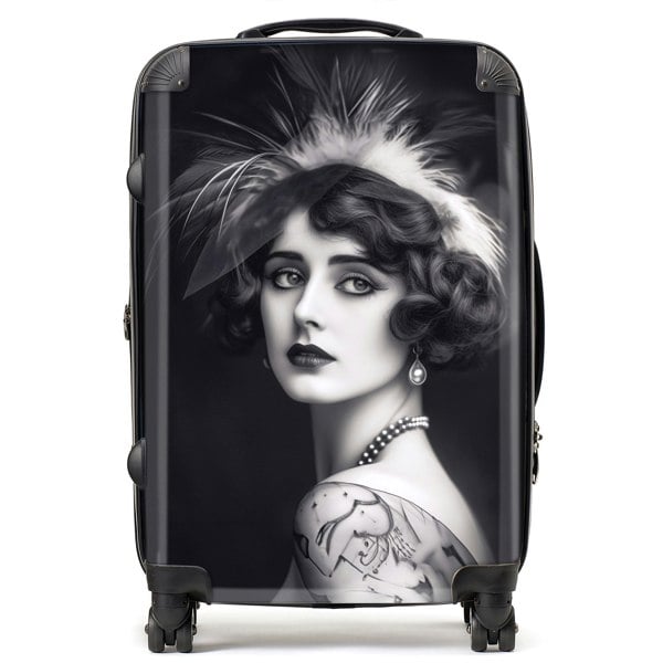 Warren Reed Glamorous Edwardian Showgirl Suitcase