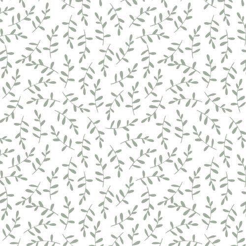 Lulujo - Changing Mat / Crib Fitted Sheet  - Greenery