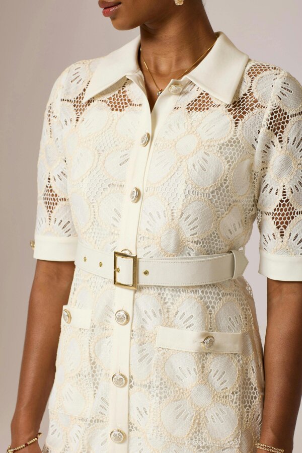Lioness by TF Ivory Lace Dress