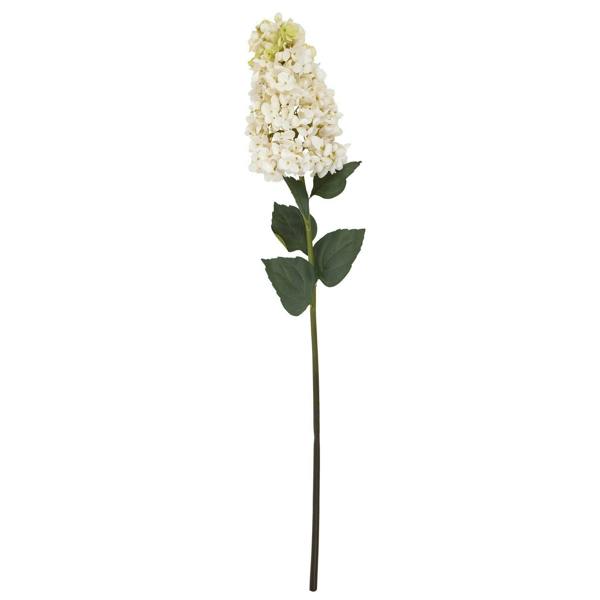 Hill Interiors Spear Hydrangea Artificial Flower - White - 