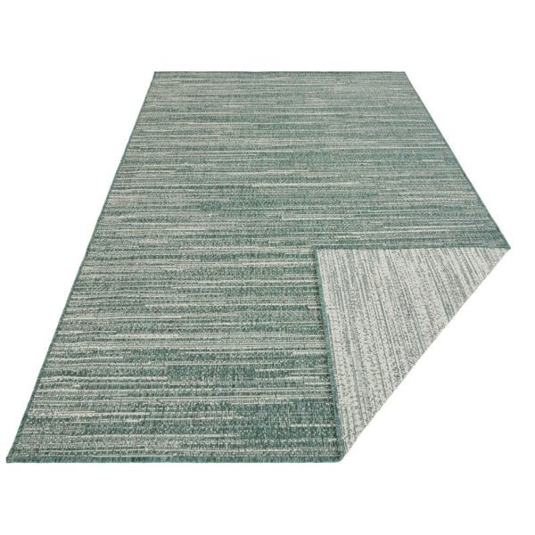 Mèlange Reversible Indoor & Outdoor Green Rug