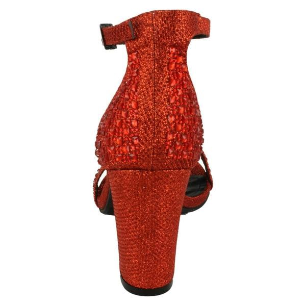 Anne Michelle Ladies Anne Michelle Diamante Sandals