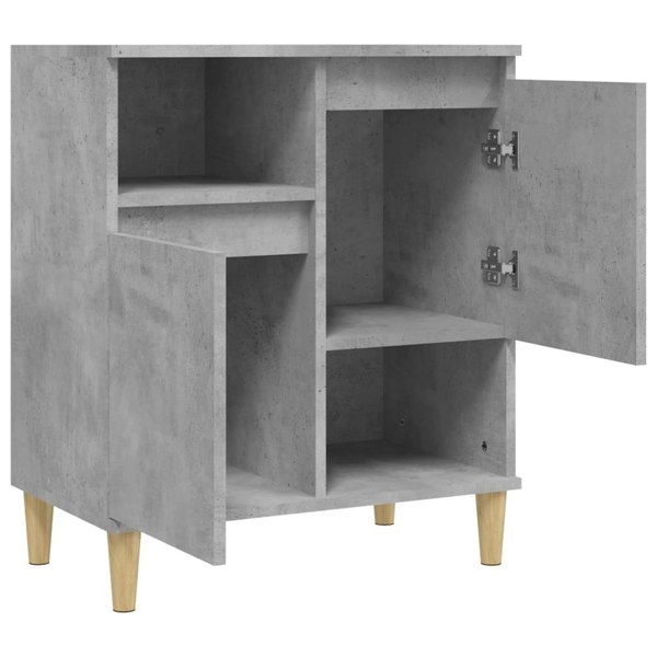 Berkfield Sideboard Concrete Grey 60x35x70 cm Engineered Wood