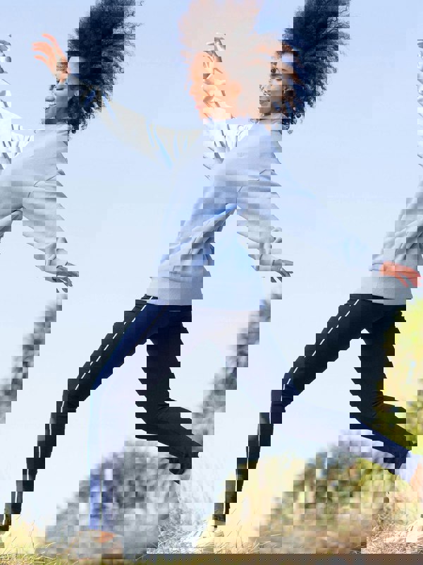 Kite Organic Lytchett Side Stripe Leggings Midnight