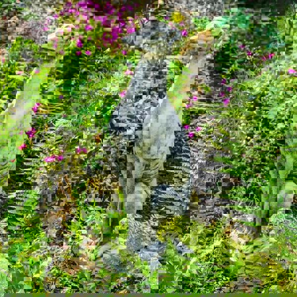 Single Whippet Dog Statue