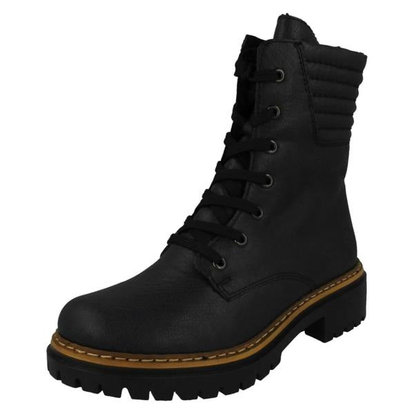Rieker Ladies Rieker Fleece Lined Ankle Boots 72600