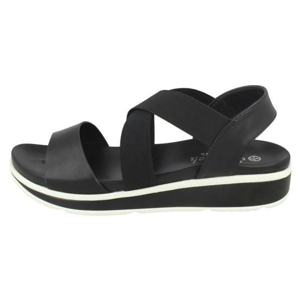 Savannah Ladies Savannah Low Wedge Sandals F10876