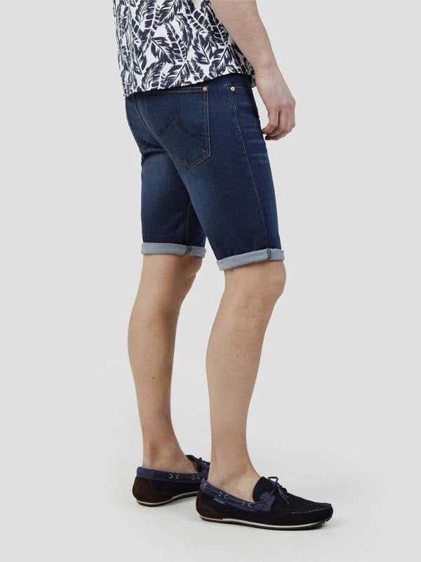 Mish Mash Paul Denim Shorts - Dark Blue