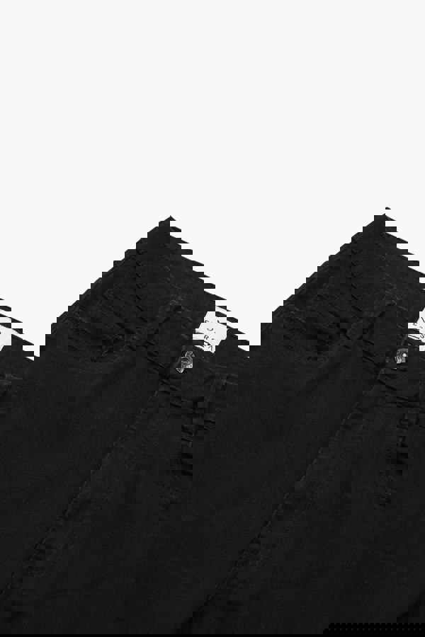 ENORSIA Black Super Stretch Skinny Jeans