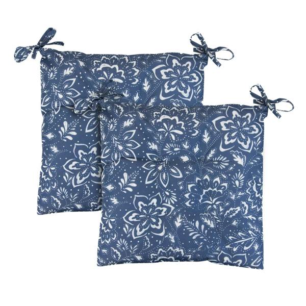 Gardenwize Pair of Outdoor Seat Pads – Hampton Design Chair Cushions