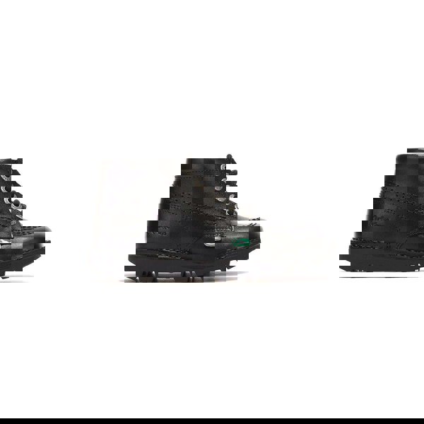 Kickers - 115821 IN KICK Hi ZIP Infant Black Leather