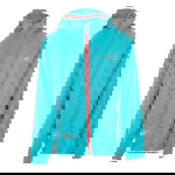 Trespass Womens/Ladies Qikpac Packaway Waterproof Jacket - Aqua - 