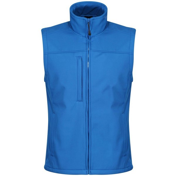 Regatta Mens Flux Softshell Bodywarmer / Sleeveless Jacket Water Repellent And Wind Resistant - Oxford Blue