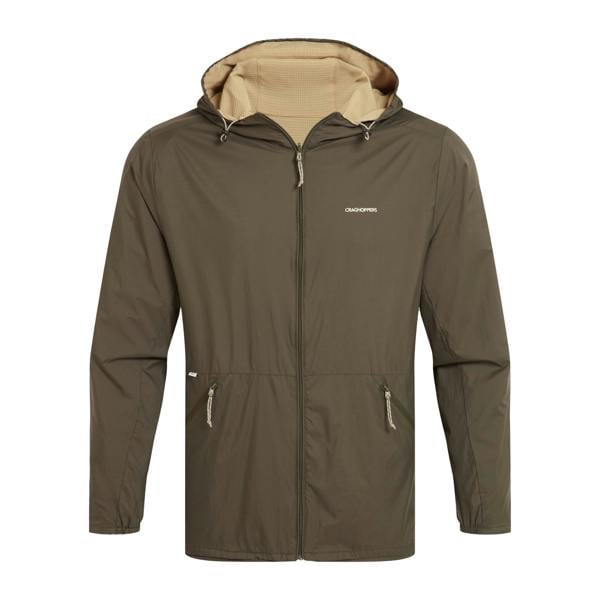 Craghoppers Mens Ovis Nosilife Reversible Jacket - Woodland Green/Earthenware - 