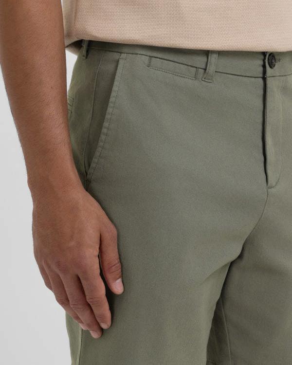 Steel & Jelly Slim Fit Cotton Stretch Chino Shorts